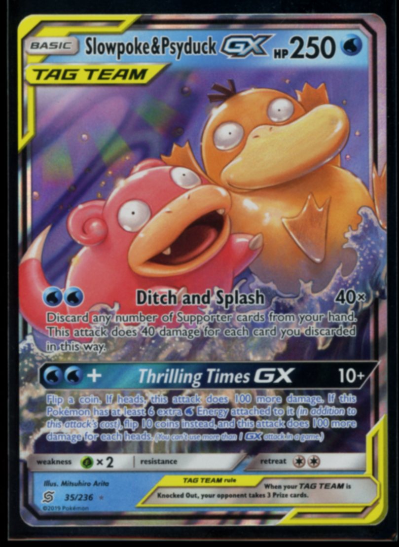 Slowpoke & Psyduck GX #35