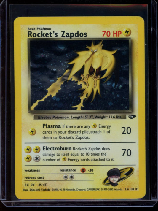 Rocket's Zapdos (Unlimited) #15