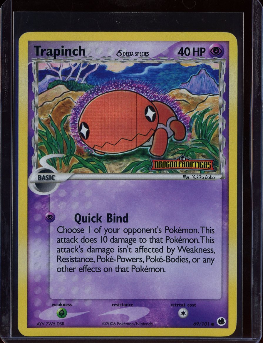 Trapinch 69/101 Reverse Holo EX Dragon Frontiers