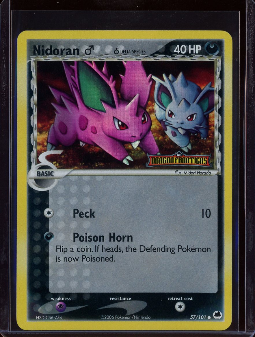 Nidoran 57/101 Reverse Holo EX Dragon Frontiers