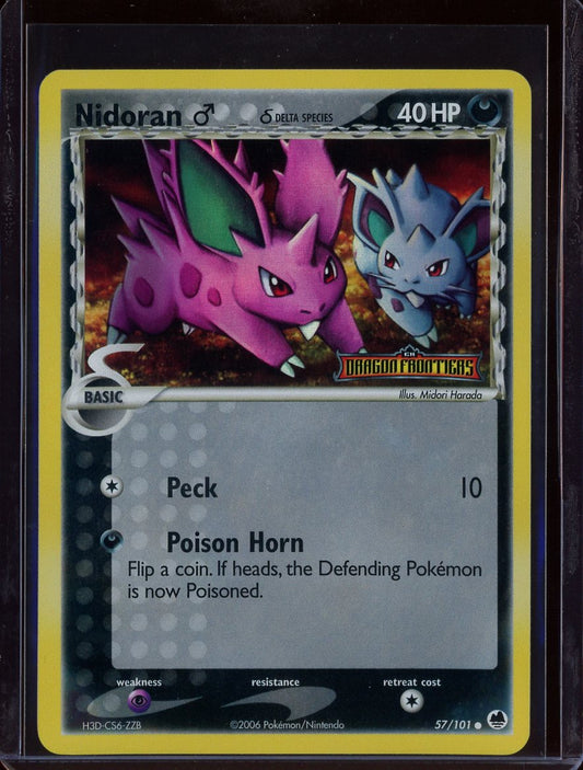 Nidoran 57/101 Reverse Holo EX Dragon Frontiers