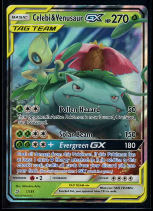 Celebi & Venusaur GX #1