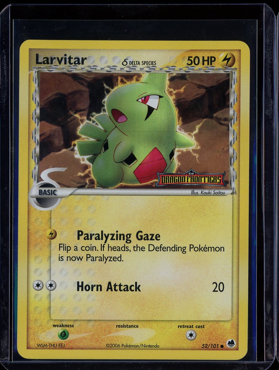 Larvitar 52/101 Reverse Holo EX Dragon Frontiers