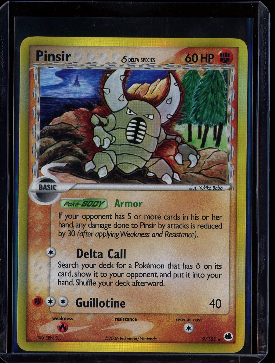 Pinsir 9/101 Holo EX Dragon Frontiers