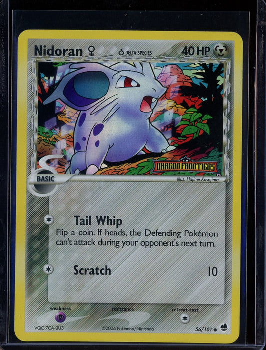Nidoran 56/101 Reverse Holo EX Dragon Frontiers