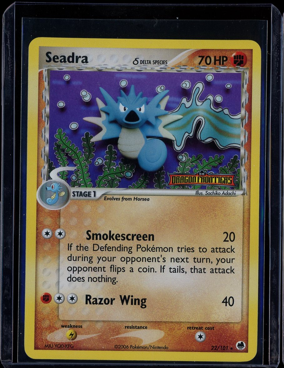 Seadra 22/101 Reverse Holo EX Dragon Frontiers