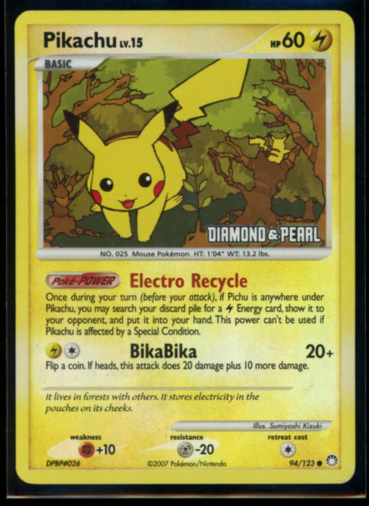 Pikachu (Burger King Promo) #94