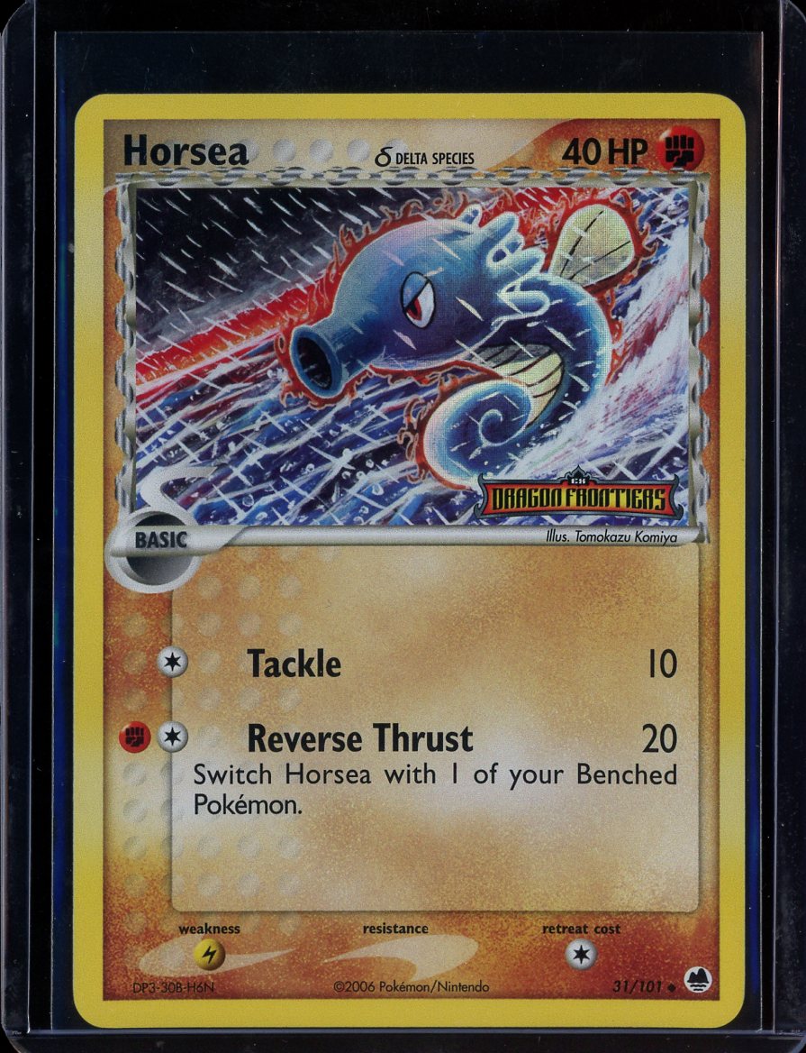 Horsea 31/101 Reverse Holo EX Dragon Frontiers
