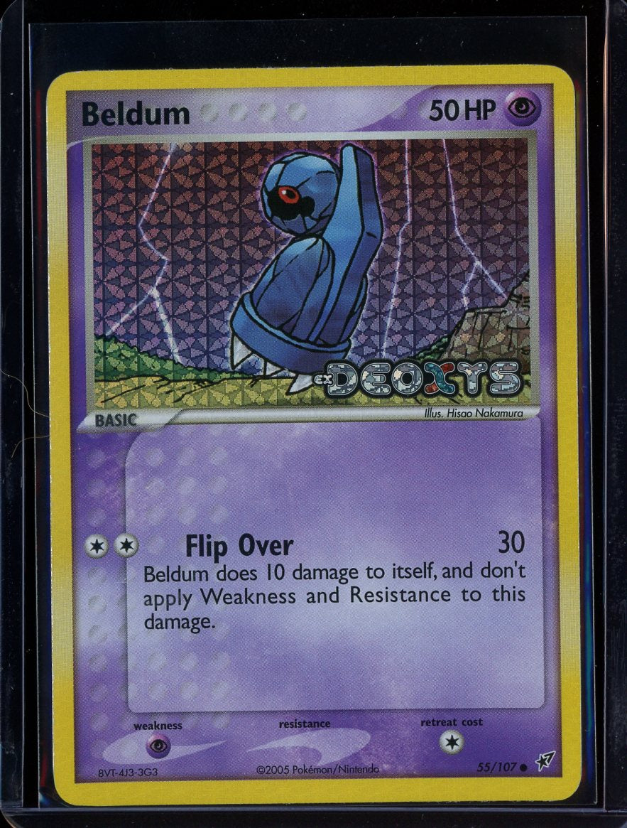 Beldum 55/108 Reverse Holo EX Deoxys