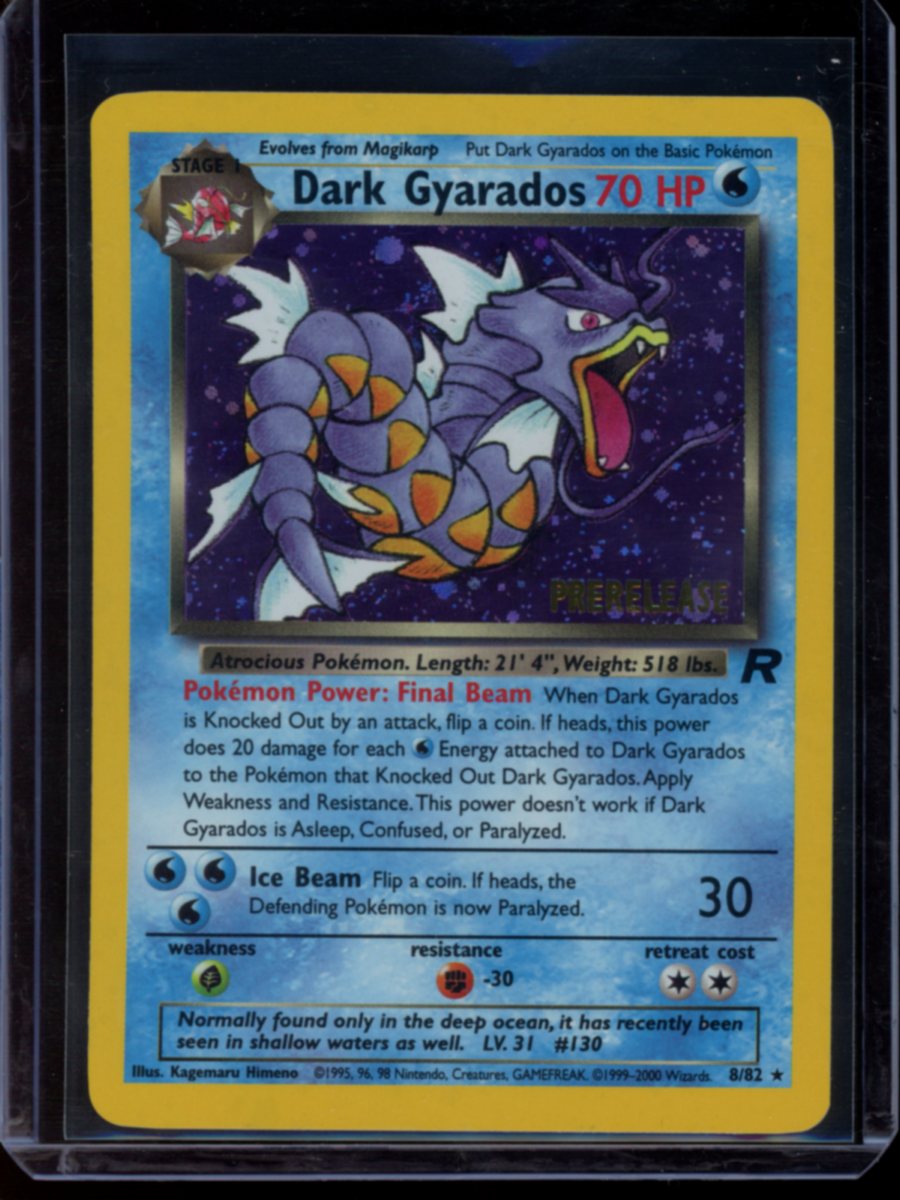 Dark Gyarados (Prerelease) #8