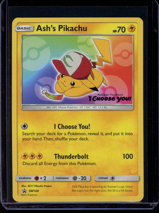Ash's Pikachu #SM108