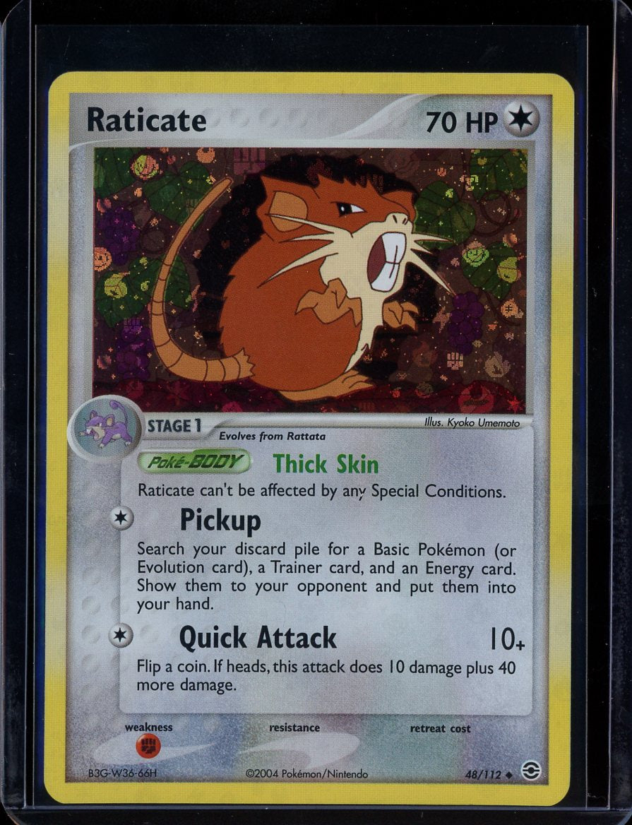 Raticate 48/112 Reverse Holo EX FireRed & LeafGreen
