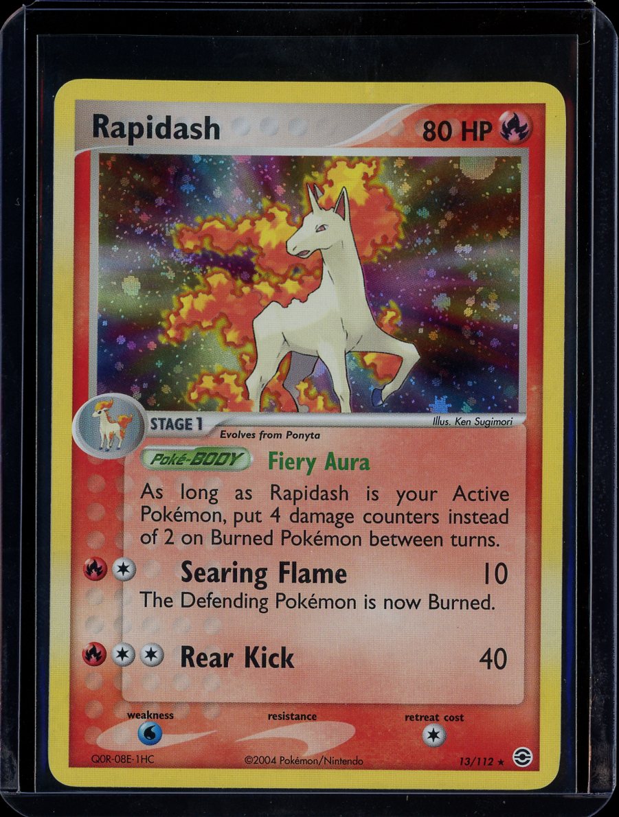 Rapidash 13/112 Holo EX FireRed & LeafGreen