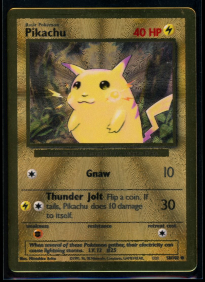 Pikachu (Celebrations Metal Card) #58