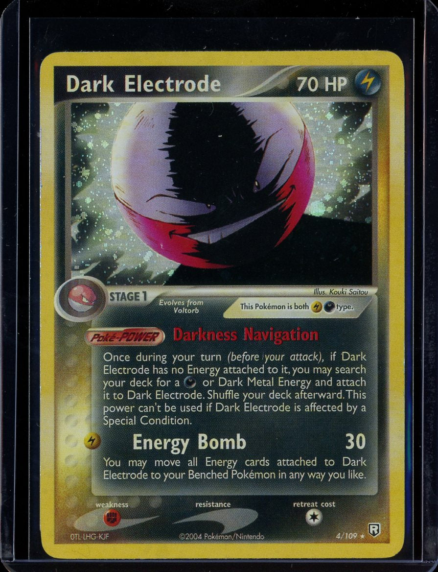 Dark Electrode 4/109 Holo EX Team Rocket Returns