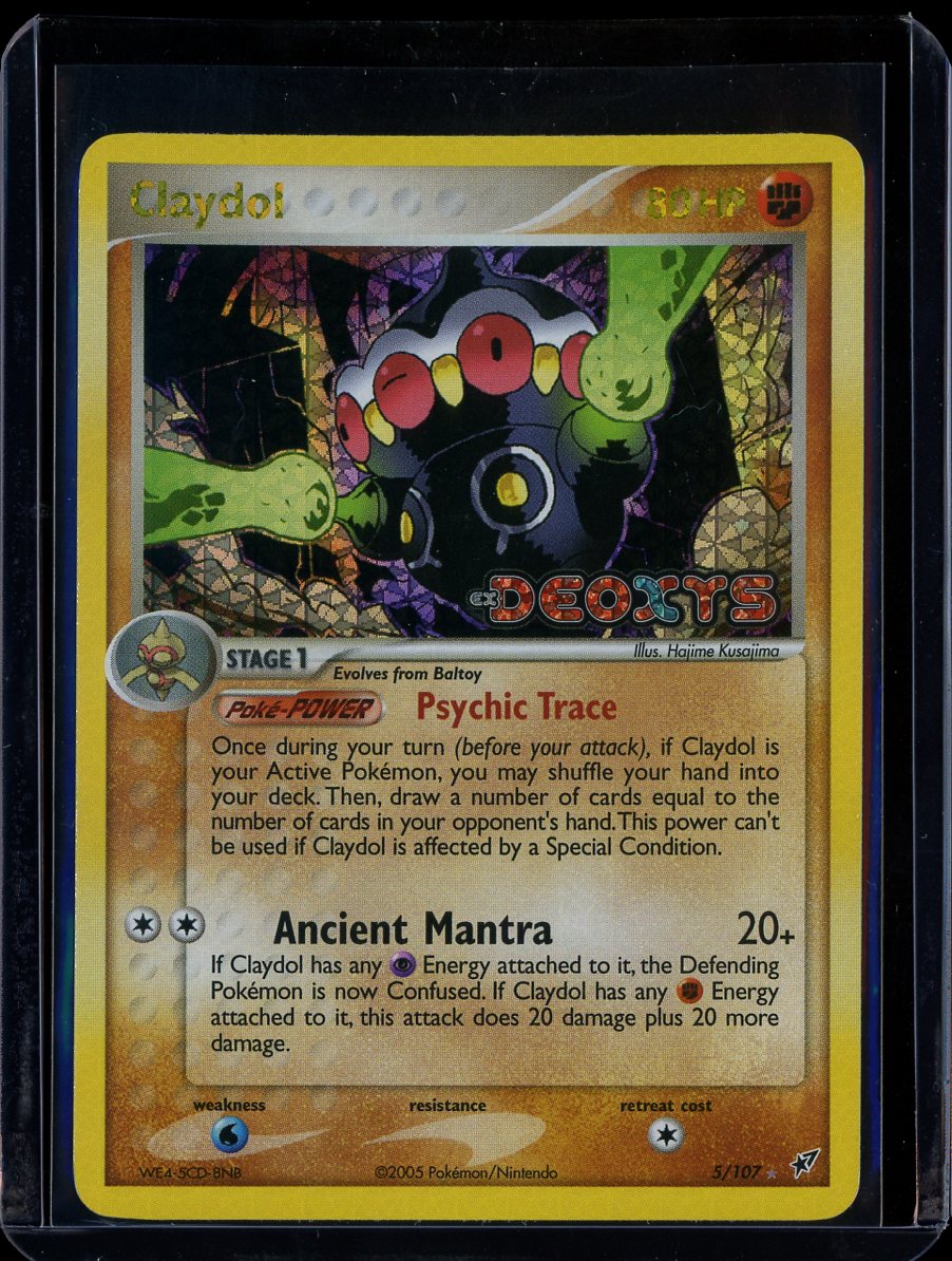 Claydol 5/107 Reverse Holo EX Deoxys