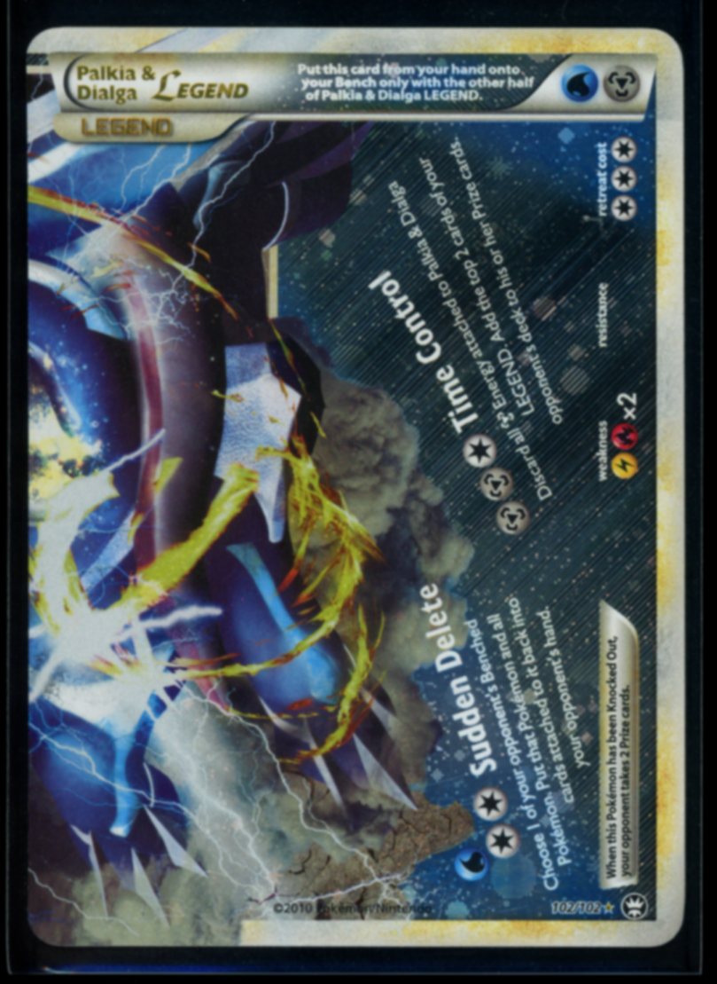 Palkia & Dialga Legend (Bottom) #102
