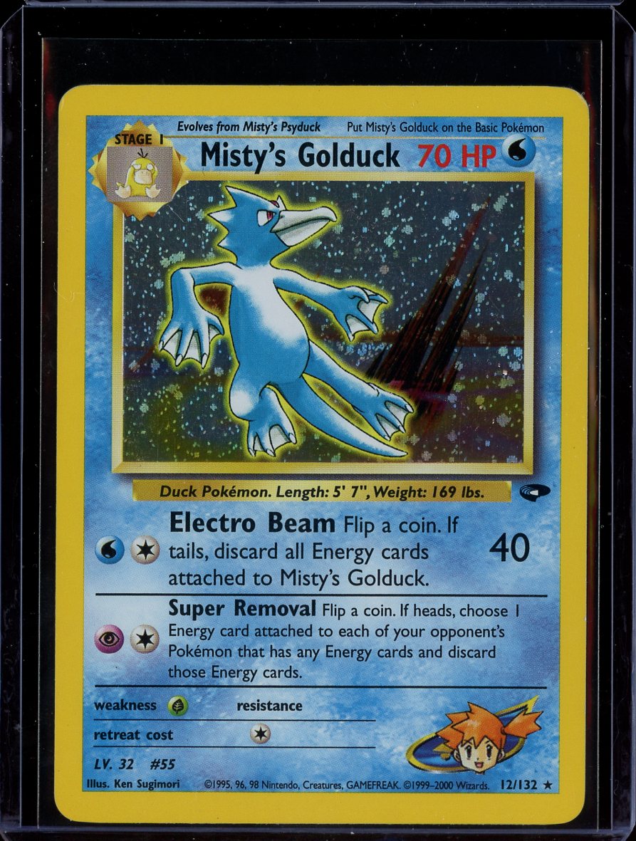 Misty's Golduck (Holo) #12