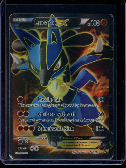 Lucario EX #107