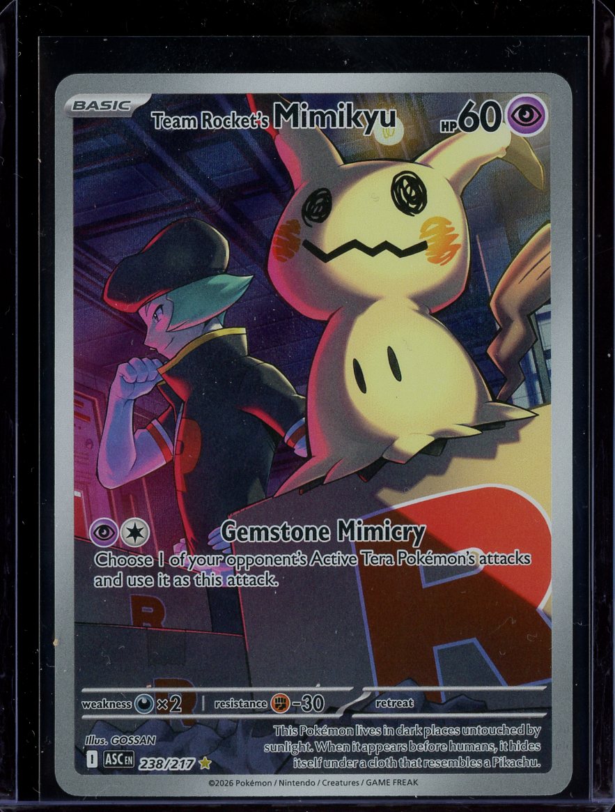 Team Rocket's Mimikyu #238