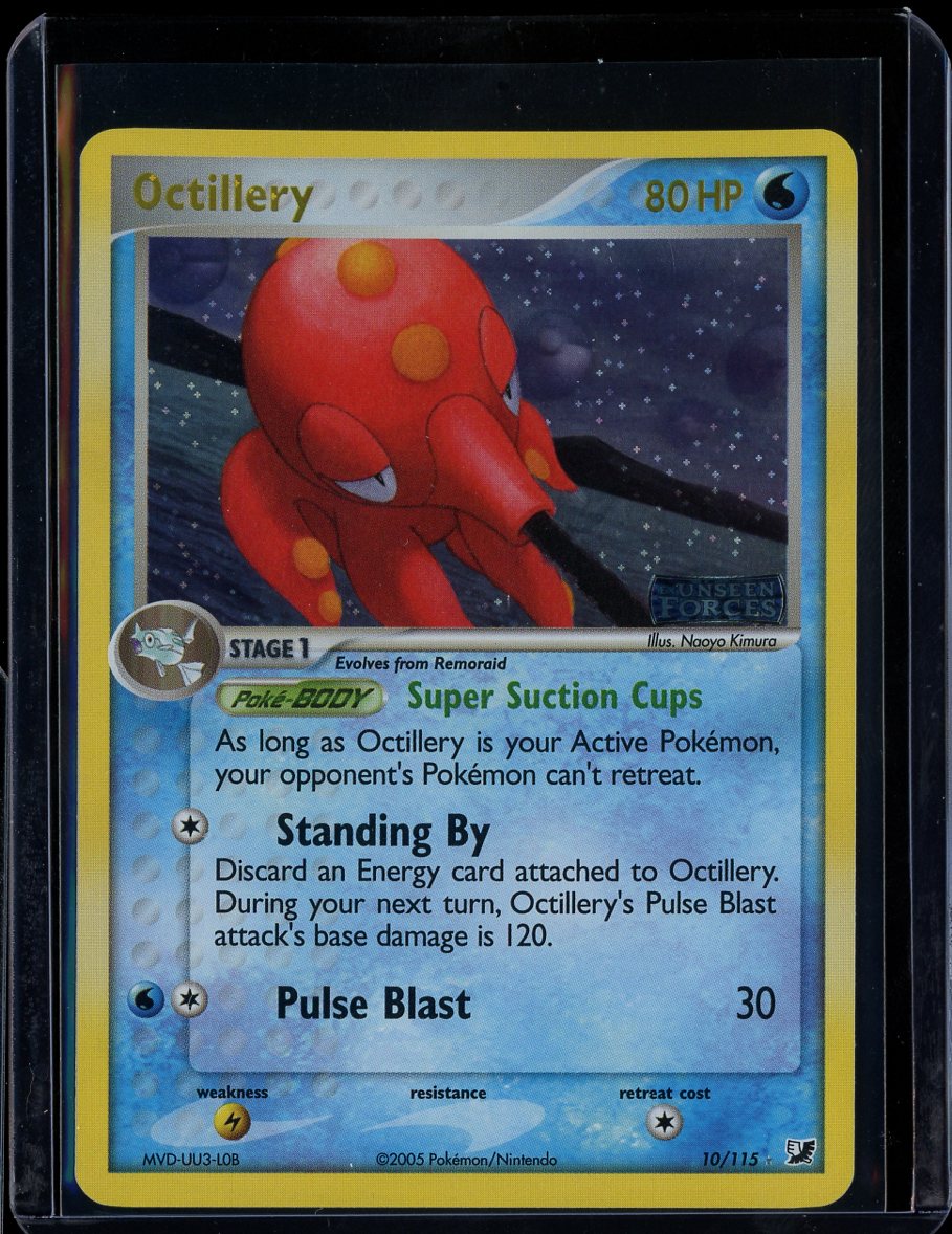 Octillery 10/115 Reverse Holo EX Unseen Forces