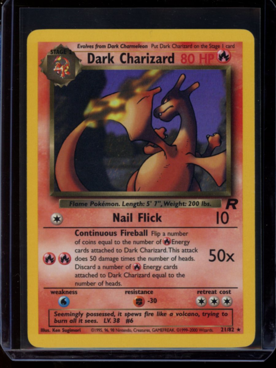Dark Charizard (Unlimited)  #21