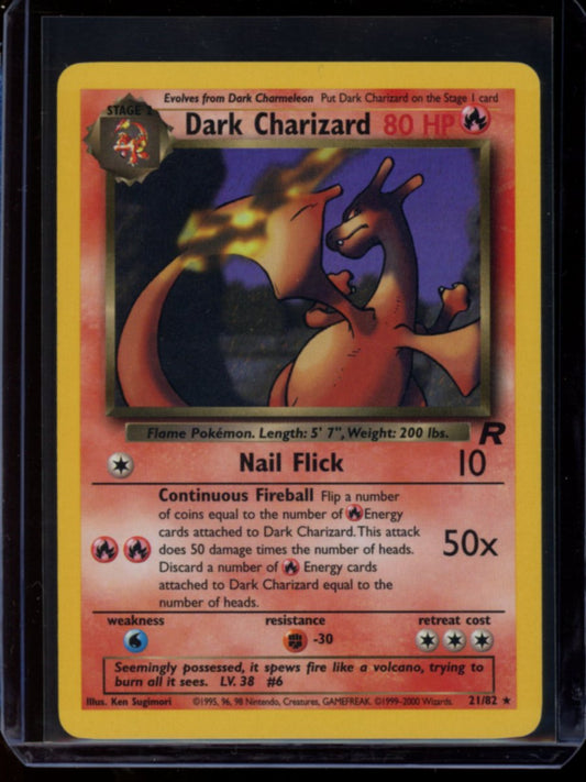 Dark Charizard (Unlimited)  #21