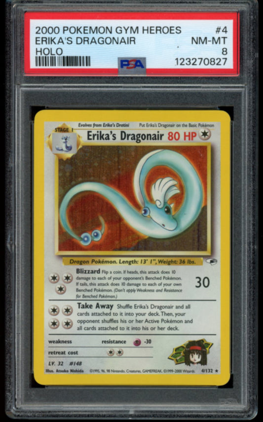 Erika's Dragonair #4 PSA 8