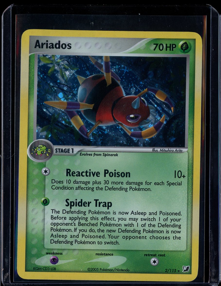 Ariados 2/115 Holo EX Unseen Forces