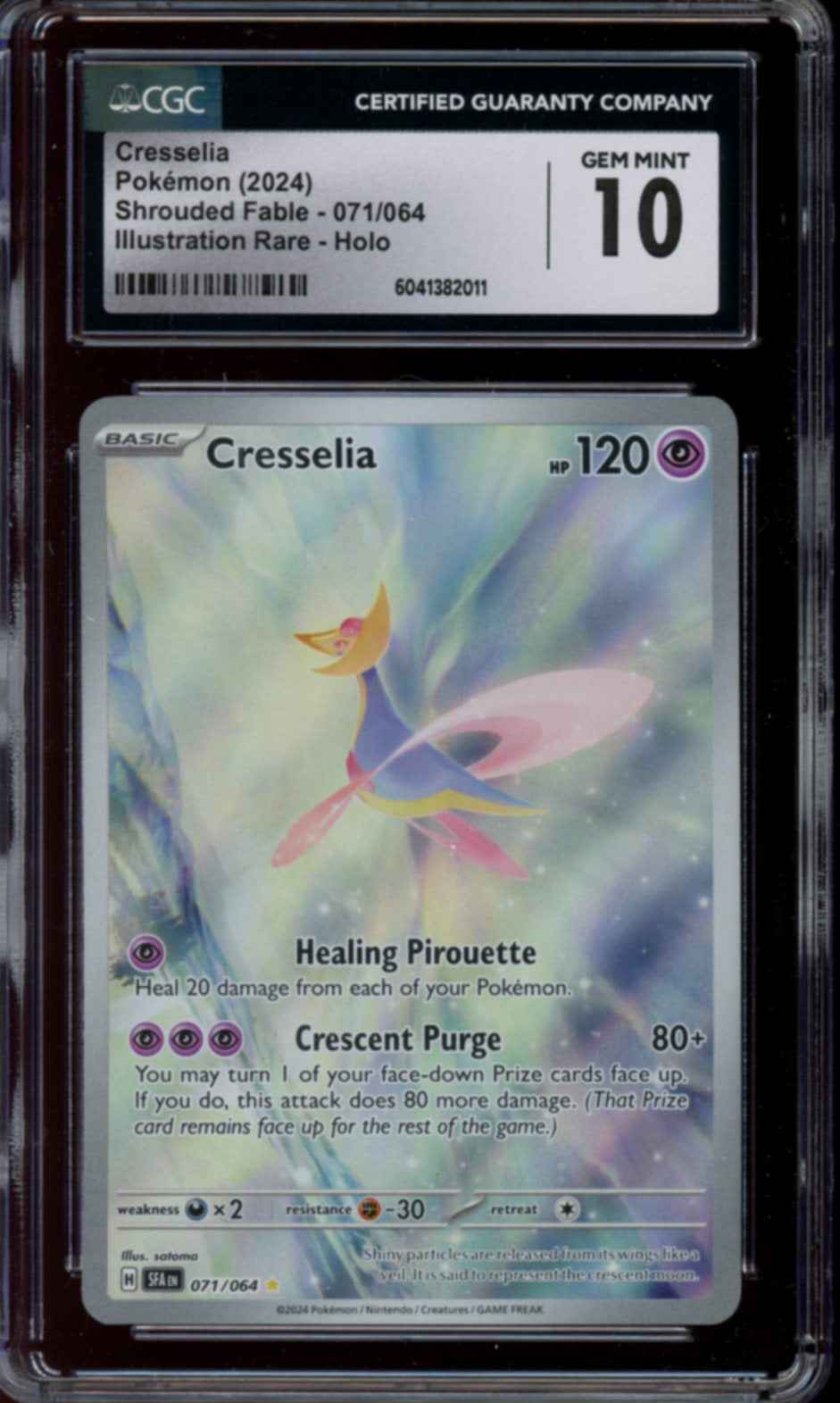 Cresselia #071 CGC 10