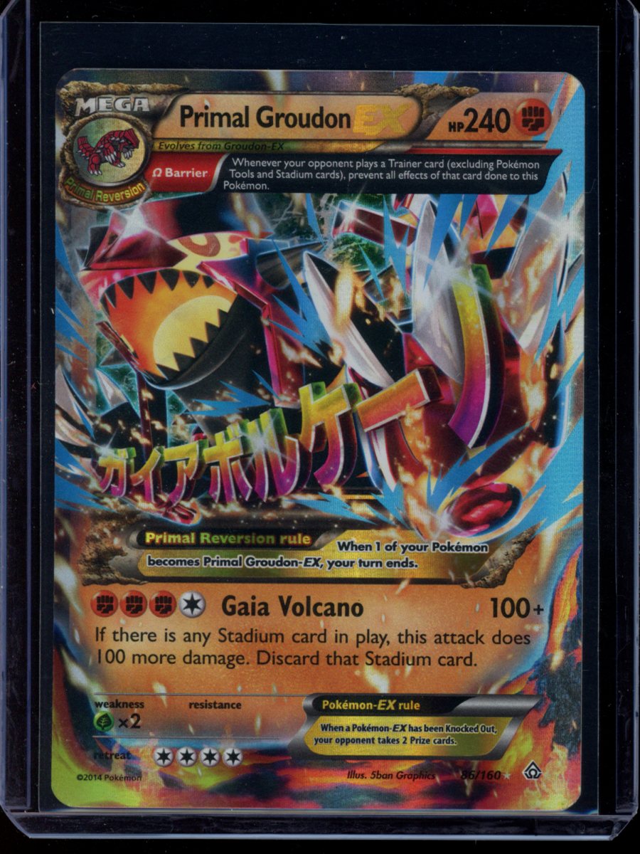 Primal Groudon EX #86