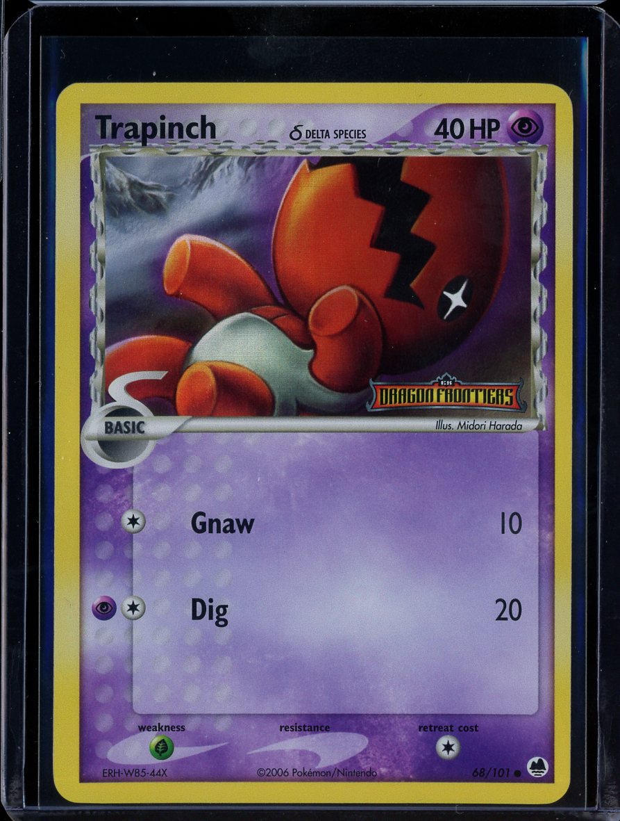 Trapinch 68/101 Reverse Holo EX Dragon Frontiers