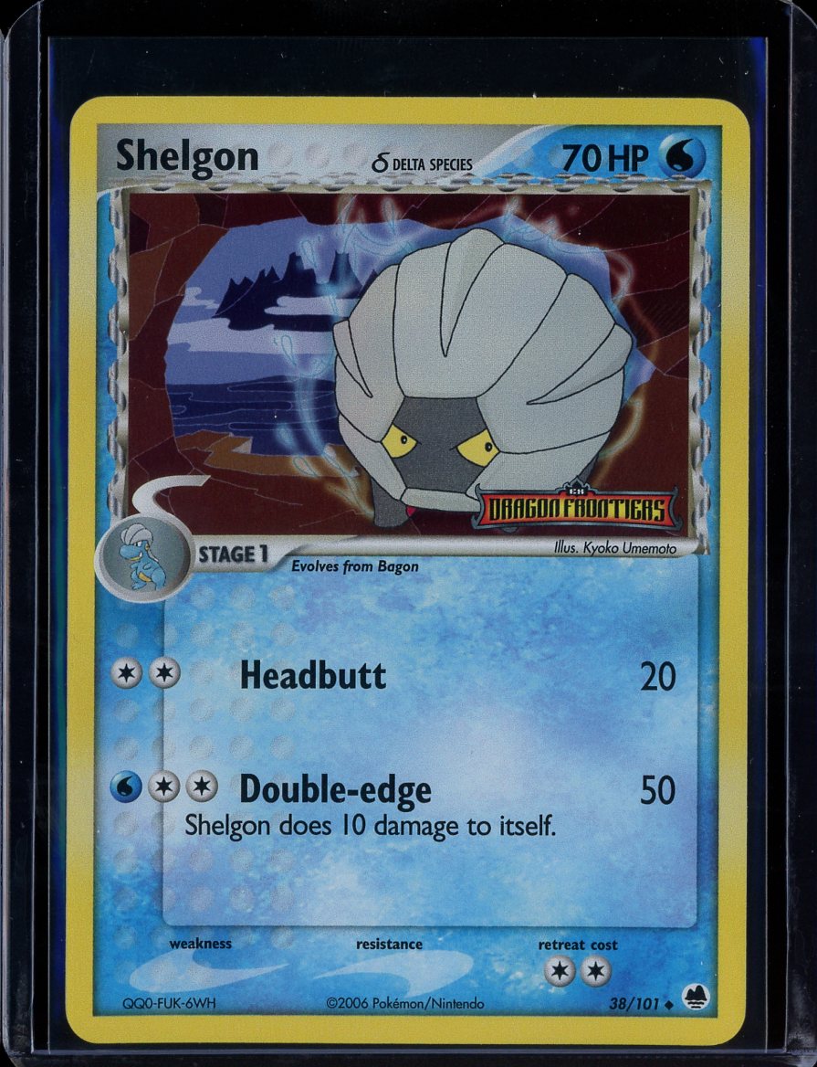Shelgon 38/101 Reverse Holo EX Dragon Frontiers
