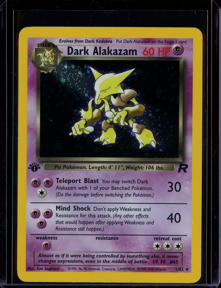 Dark Alakazam (1st Ed) #1