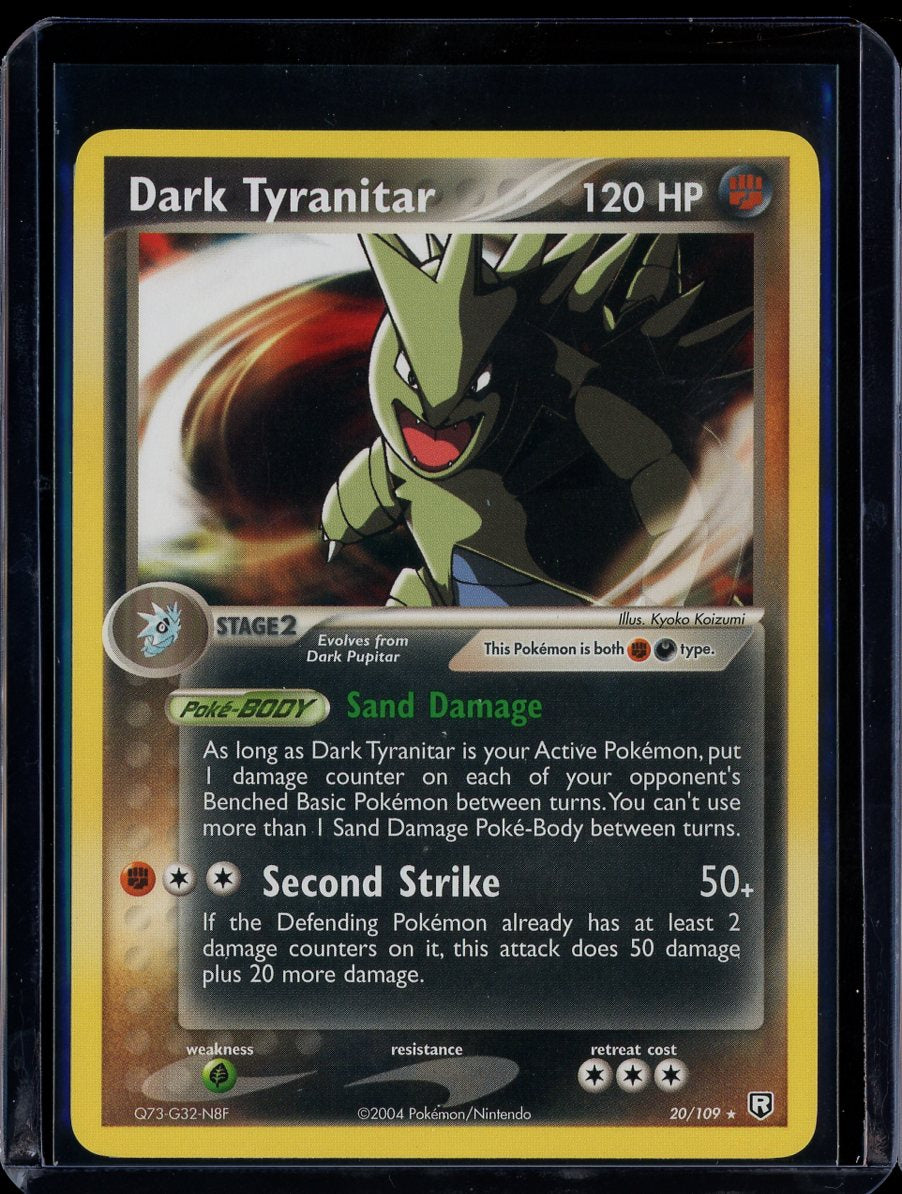 Dark Tyranitar 20/109 Normal EX Team Rocket Returns