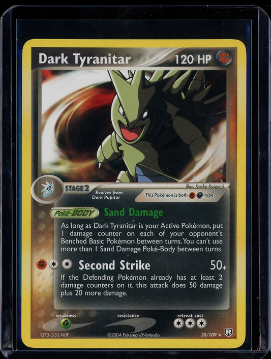 Dark Tyranitar 20/109 Normal EX Team Rocket Returns