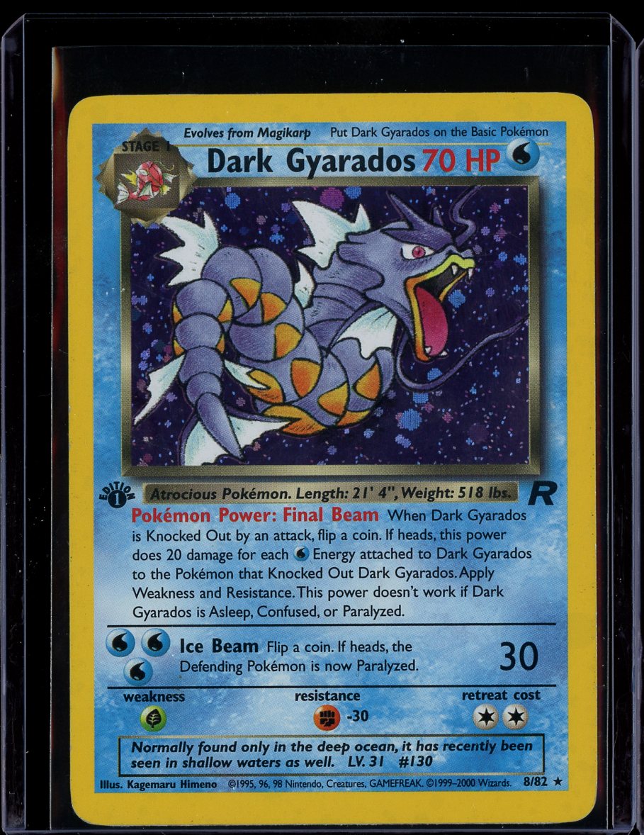 Dark Gyarados (1st Ed) #8
