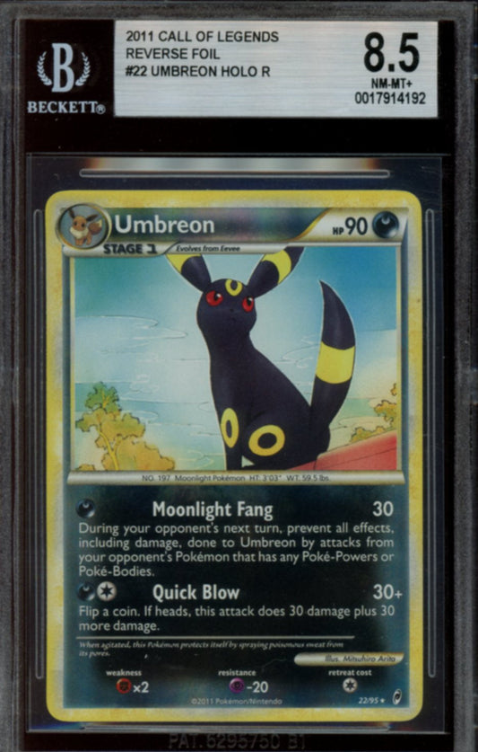Umbreon #22 BGS 8.5