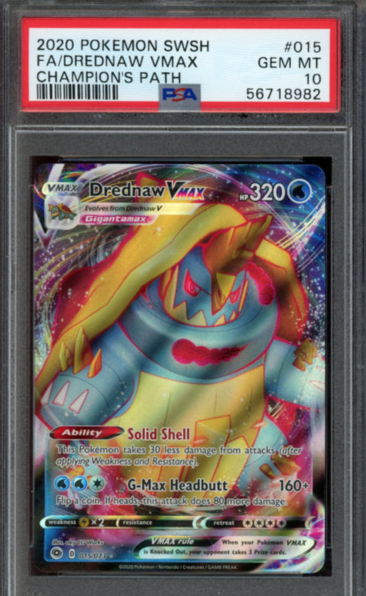 Drednaw Vmax #15 PSA 10