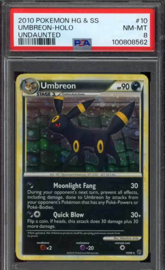 Umbreon #10 PSA 8