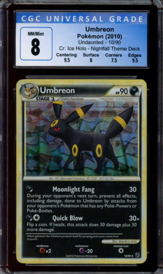 Umbreon #10 CGC 8