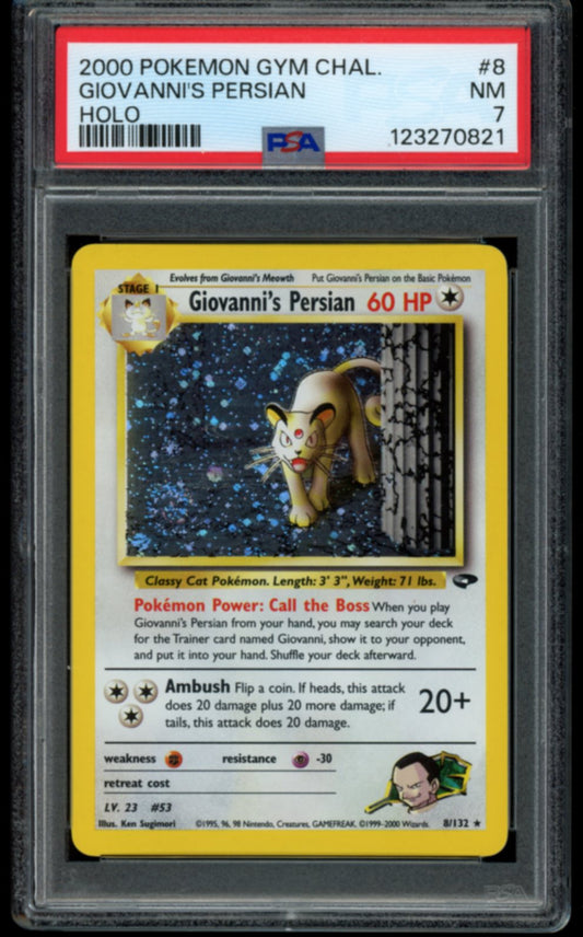 Giovanni's Persian #8 PSA 7