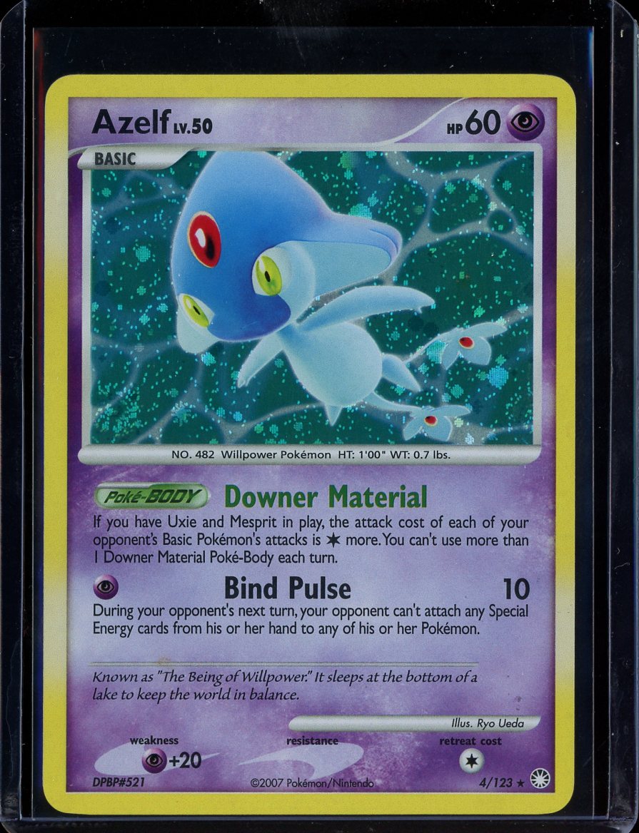 Azelf 4/123 Holo Mysterious Treasures