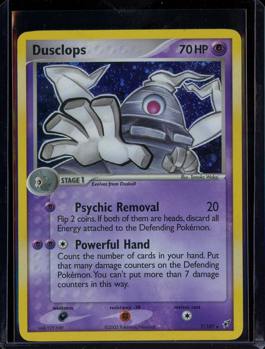 Dusclops 7/107 Holo EX Deoxys