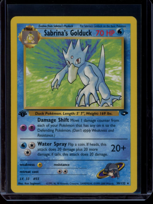Sabrina's Golduck (1st Ed) #30