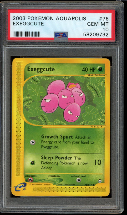 Exeggcute #76 PSA 10