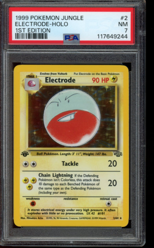Electrode 1st Edition #2 PSA 7