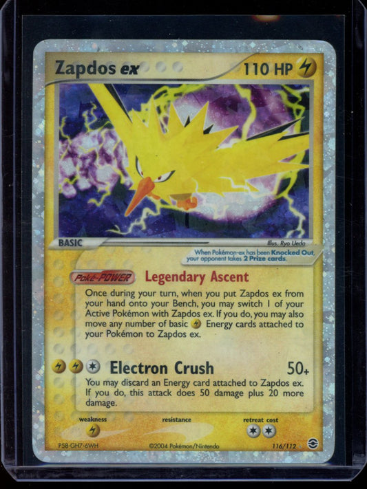 Zapdos ex #116