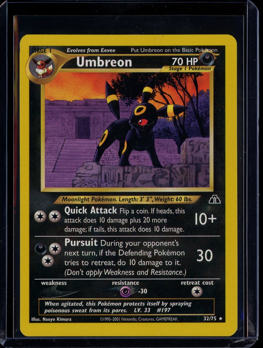 Umbreon 32/72 Normal Neo Discovery