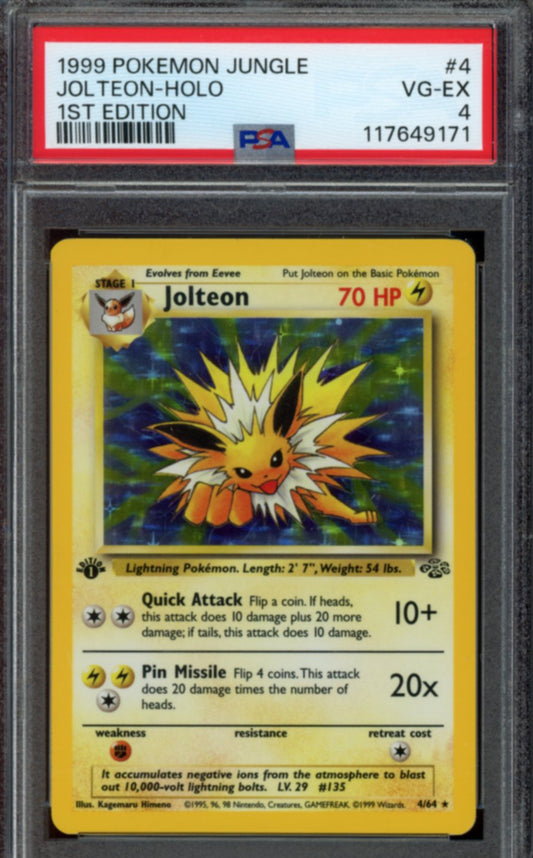 Jolteon #4 PSA 4